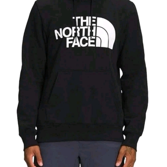 The North Face Half Dome Sweatshirt Hoodie Size Medium Navy Blue Activewear - Picture 4 of 7